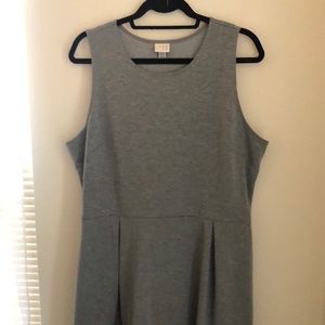 Grey A Line Dress